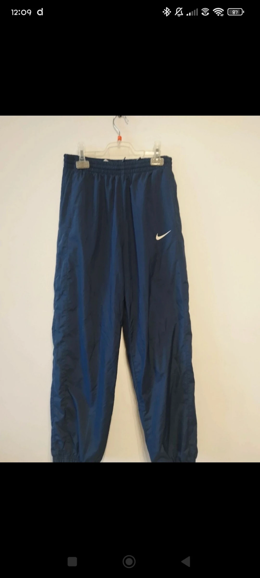 Pantalón deportivo Nike azul hombre talla XL